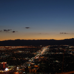 Blick über Las Vegas bei Nacht.  © Tanja Banner