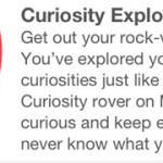 "Curiosity Explorer"-Badge auf Foursquare