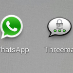 WhatsApp? Nein, ich nutze Threema.